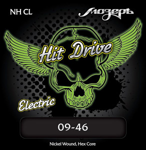 Мозеръ NH-CL Hit Drive Custom Light комплект струн для электрогитары (9-46)