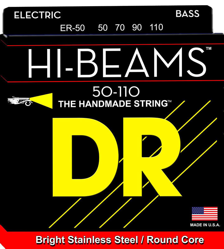 DR ER-50 Hi-Beam Bass 50-110 струны для бас-гитары