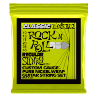 Ernie Ball 2251 Regular Slinky Classic Rock N Roll Pure Nickel 10-46 струны для электрогитары