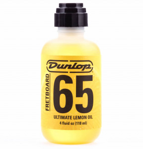 Лимонное масло Dunlop 6554 Fretboard Ultimate Lemon Oil для ухода за накладкой грифа