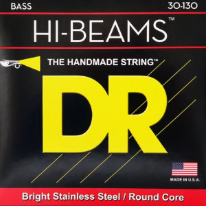 DR MR6-130 струны для 6-струнной бас-гитары, нержавеющая сталь, 30 - 130