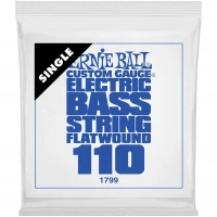 Ernie Ball 1799 Flatwound .110 струна одиночная для бас-гитары