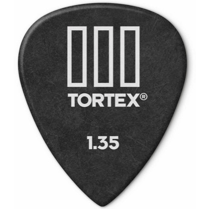 Медиаторы Dunlop 462P1.35 Tortex TIII 1,35 мм набор из 12 шт