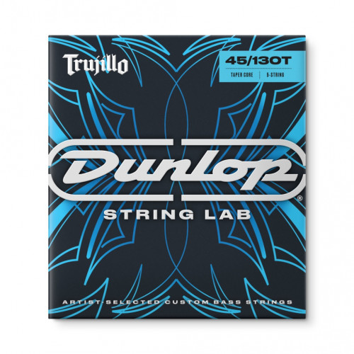 Dunlop RTT45130T Robert Trujillo Icon комплект струн для 5-струнной бас-гитары, Medium, нержавеющая сталь, 45-130