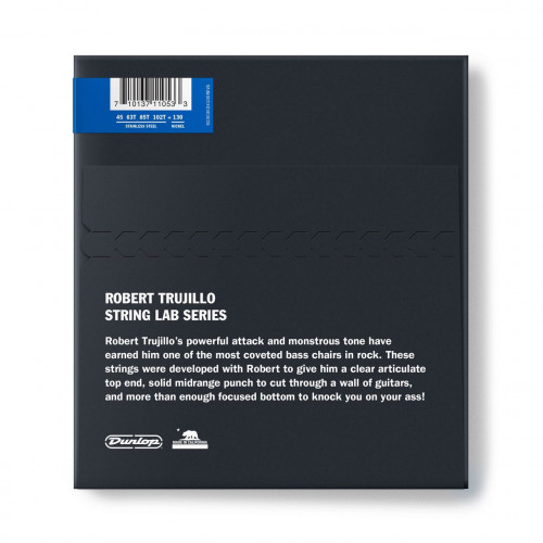 Dunlop RTT45130T Robert Trujillo Icon комплект струн для 5-струнной бас-гитары, Medium, нержавеющая сталь, 45-130