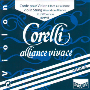 Savarez 800MB Medium Corelli Alliance Vivace струны для скрипки