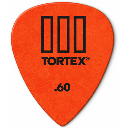 Медиаторы Dunlop 462P.60 Tortex TIII 0,60 мм набор из 12 шт