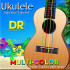 DR Strings UMSC Multi Color ukulele 24 30 36 26 струны для укулеле