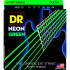 DR NGE-10 Neon Green Electric 10-46 Medium струны для электрогитары
