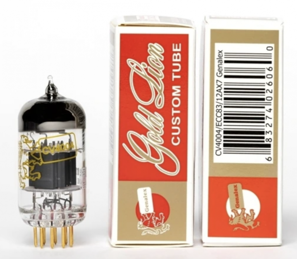 Радиолампа 12ax7/ECC83/CV4004 Genalex Gold Lion
