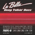 Струны для бас-гитары La Bella 760FL-B Deep Talkin Bass Flats Stainless Steel 43-128