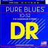 DR Strings PHR-10/52 Pure Blues Pure Nickel Electric 10-52 струны для электрогитары