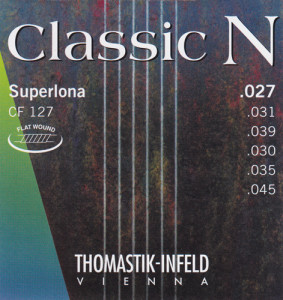 Thomastik CF127 Classic N струны для акустической гитары, нейлон, хромированная сталь