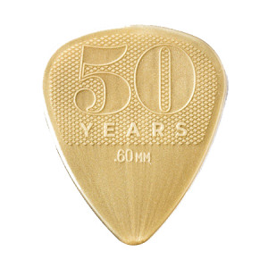 Dunlop 442P.60 50th Anniversary медиаторы 12 шт, нейлон, толщина 0,60 мм