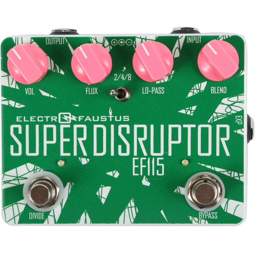 Electro Faustus EF115 Super Disruptor гитарная педаль басовый фузз