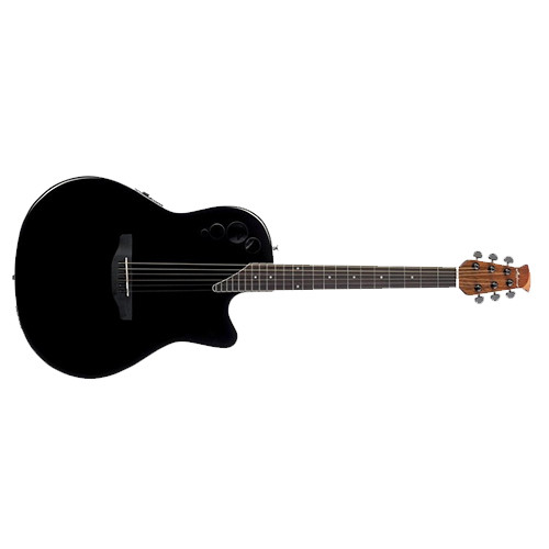 Applause AE44II-5 Mid Cutaway Black электроакустическая гитара
