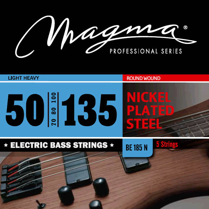 Magma Strings BE185N струны для 5 струнной бас-гитары Low B 50-135