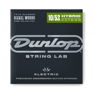 Струны для электрогитары Dunlop DEN1052 Performance + Nickel Plated Steel 10-52