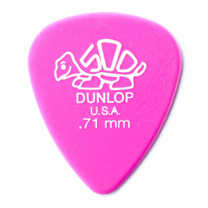 Медиатор Dunlop Delrin 500 0,71 мм (41R.71) 1 штука