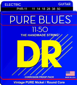 DR PHR-11 Pure Blues Pure Nickel Electric 11-50 струны для электрогитары