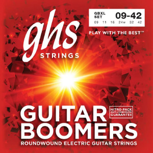 GHS Boomers GBXL Nickel Plated Steel 9-42 струны для электрогитары
