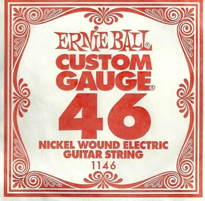 ​Одиночная струна для электрогитары Ernie Ball 1146, 46