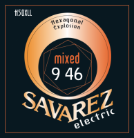 Savarez H50XLL Hexagonal Explosion Mixed струны для электрогитары 9-46