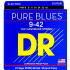 DR Strings PHR-9 Pure Blues Pure Nickel Electric 9-42 струны для электрогитары