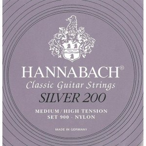 ​Струны для классической гитары Hannabach 900MHT Silver 200 4/4