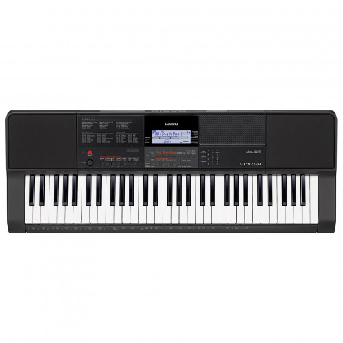 Casio CT-X700 синтезатор с автоаккомпанементом, 61 клавиша, 48 полифония, 600 тембров, 195 стили