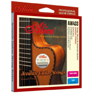 Alice AW433-L комплект струн для акустической гитары (12-53)