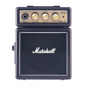 Marshall MS-2 Micro Amp Black усилитель гитарный транзисторный, микрокомбо, 1 Вт