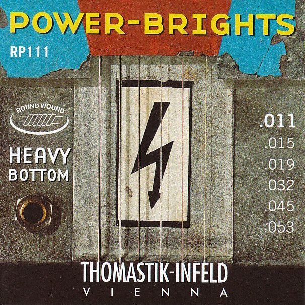 Струны для электрогитары Thomastik 11-53 RP111 Power-Brights Heavy Bottom