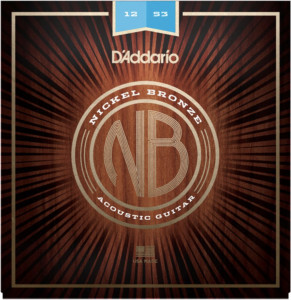 ​Струны для акустической гитары D'Addario NB1253 Nickel Bronze Light 12-53