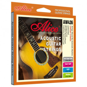 Alice AW436-SL комплект струн для акустической гитары (11-52)