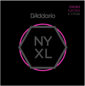 ​Струны для электрогитары D'Addario NYXL0980 8-String Super Light 9-80