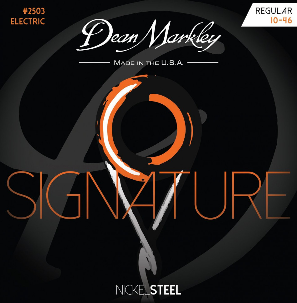 Dean Markley 2503-3PK Signature Electric Regular 10-46 струны для электрогитары 3 комплекта