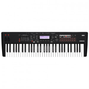 Korg Kross2-61-MB клавишная рабочая станция, цвет черный