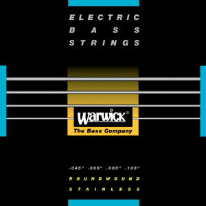 Warwick 40200M4 Black Label струны для бас-гитары 45-105, сталь