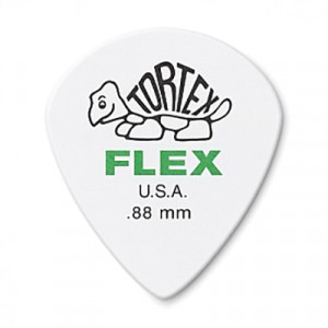 Dunlop 468P.88 Tortex Flex Jazz III медиаторы, 12 шт, толщина 0.88 мм