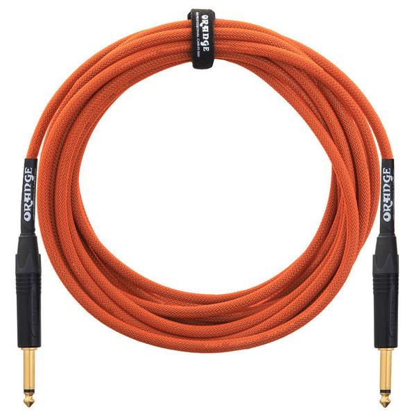 Orange OR-10 кабель инструментальный, прямой джек, 3 метра, оранжевый
