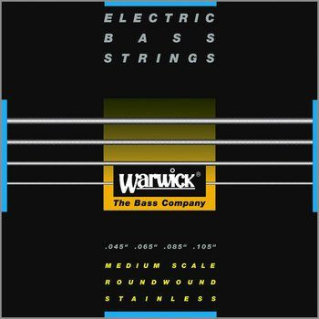 Warwick 40210ML4 Black Label струны для бас-гитары 40-100, сталь