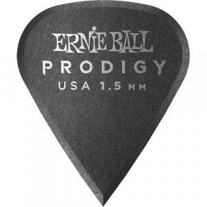 Ernie Ball 9335 Prodigy Black Sharp комплект медиаторов, 1,5 мм, 6 шт