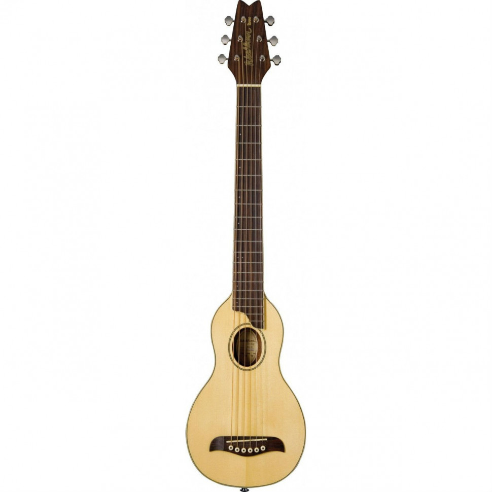 Washburn RO10SK акустическая Travel-гитара с кофром, цвет натуральный