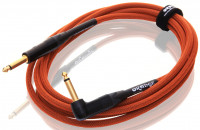 Orange OR-10 кабель инструментальный, угловой джек, 3 метра, оранжевый