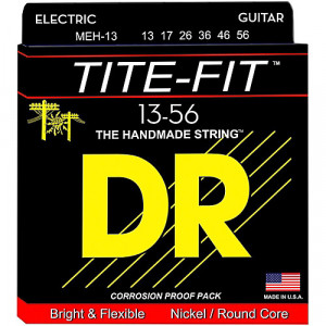 DR Strings MEH-13 Tite-Fit Nickel Plated Electric 13-56 струны для электрогитары