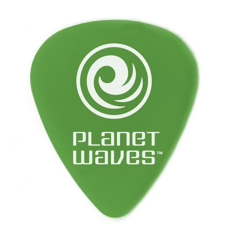 Planet Waves 1DGN4-10 Duralin медиаторы из дюралина, средние, зеленые 10шт