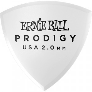 Ernie Ball 9337 Prodigy White Shield комплект медиаторов, 2 мм, 6 шт