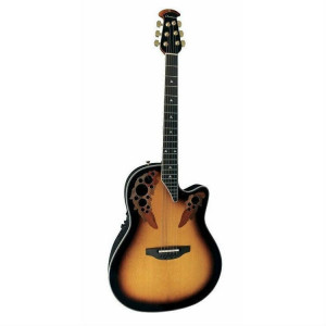 Ovation 2078AX-1 Elite Deep Contour Cutaway Sunburst электроакустическая гитара
