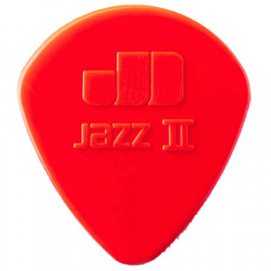 Dunlop 47R2N Nylon Jazz II Semi-round Tip упаковка красных медиаторов, (24шт.)